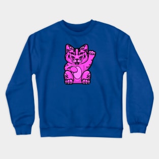 Lucky Cat - Pussy Cat Crewneck Sweatshirt